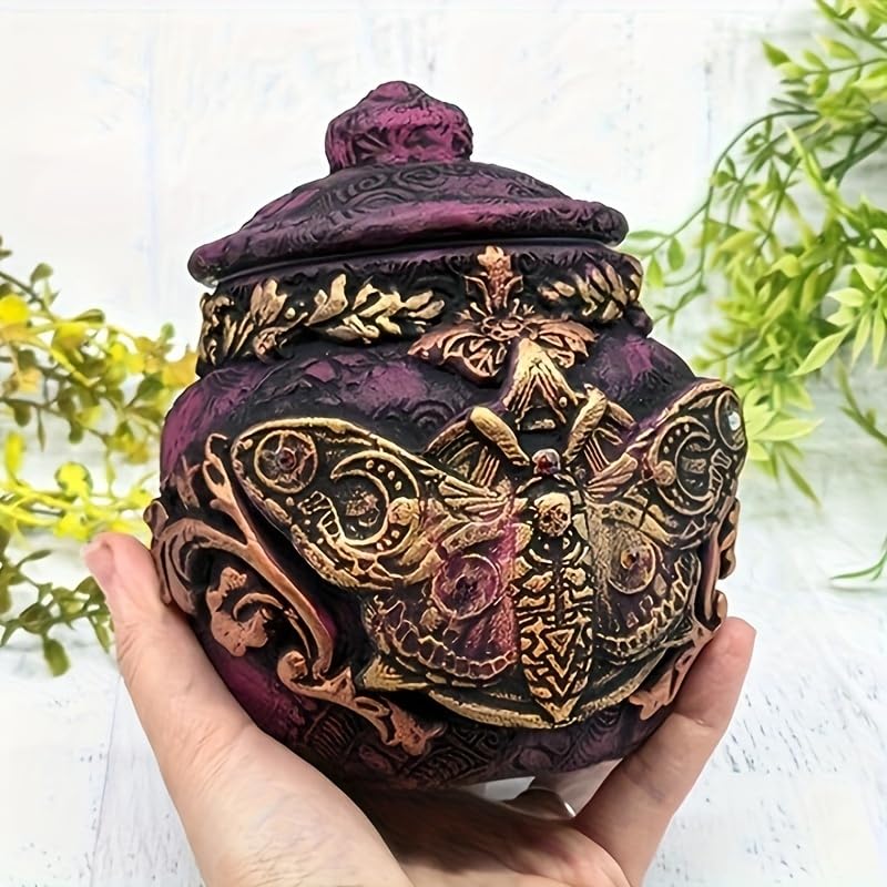 Magic Gothic Jars Vase Statue