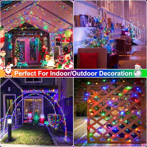 Multicolor Christmas Lights Outdoor
