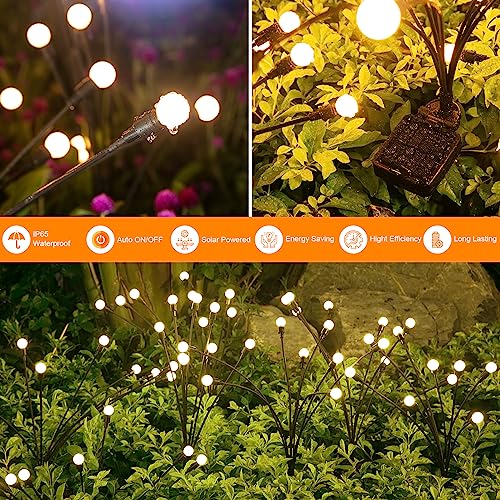 Solar Lights Outdoor (4 Count)