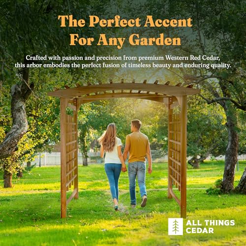 8 Ft Pagoda Arbor Garden Arch Trellis