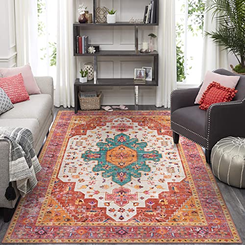 Ultra Thin Pink Area Rug