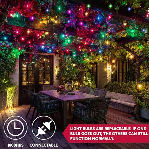 Multicolor Christmas String Lights (450 Count)