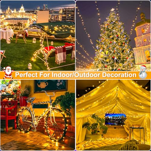 100FT 300 LED Christmas Lights Outdoor