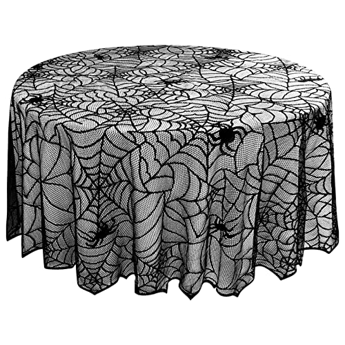 Halloween Spider Web Tablecloth