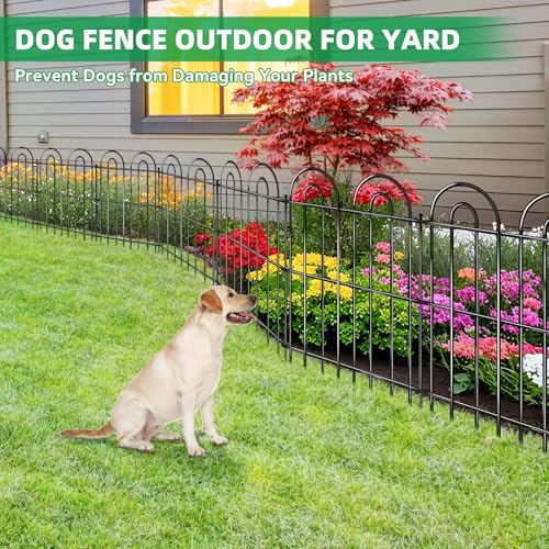 25 Panels Decorative Garden Fence (19200 sq inch)