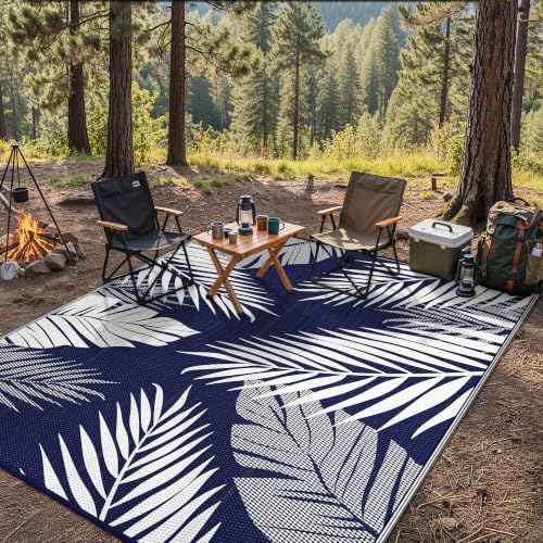 Outdoor Rug Waterproof Plastic Rugs for Patio
