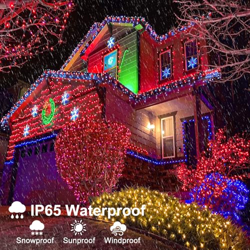 2 Pack Christmas Lights Outdoor