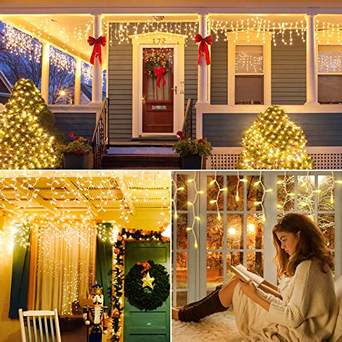 Icicle Lights Outdoor (200 Count)