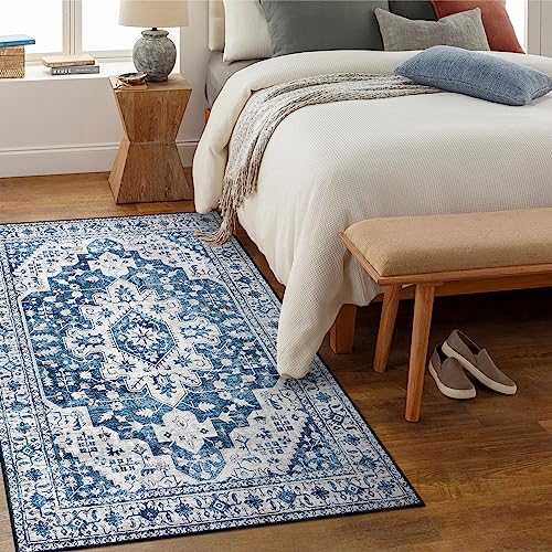 Ultra Thin Washable Vintage Area Rug