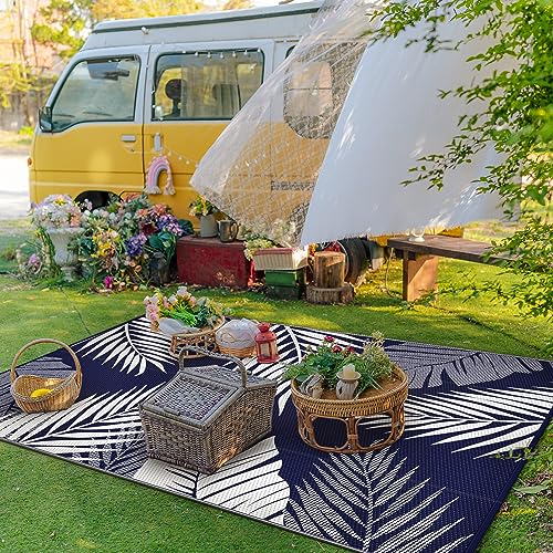 Outdoor Rug Waterproof Plastic Rugs for Patio