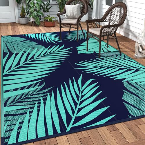 Outdoor Rug Waterproof Plastic Rugs for Patio