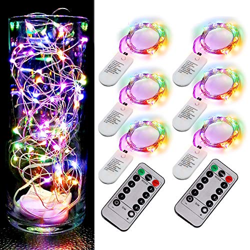 6 Pack Fairy Lights Battery Operated (6 Count)