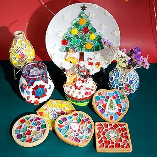 1.1 LB Irregular Crystal Mosaic Tiles