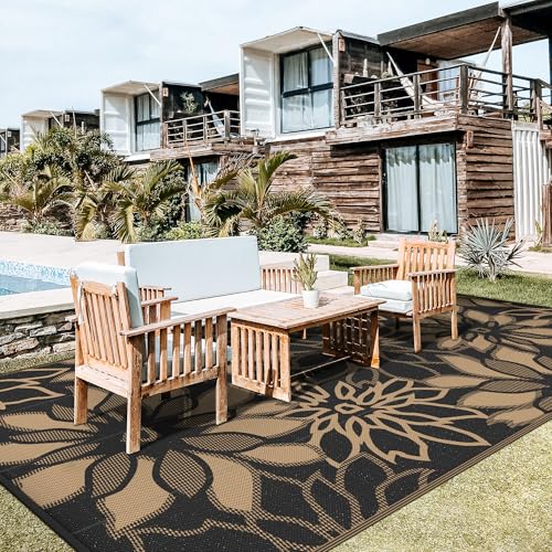 Outdoor Rug Waterproof for Patio Decor (200 Sq Ft)