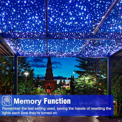 Blue Christmas Lights Outdoor