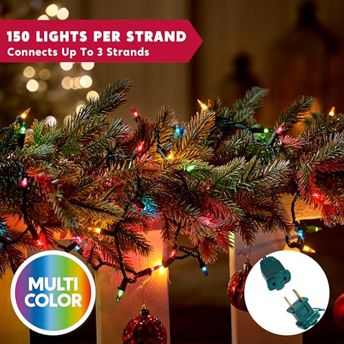 Multicolor Christmas String Lights (450 Count)