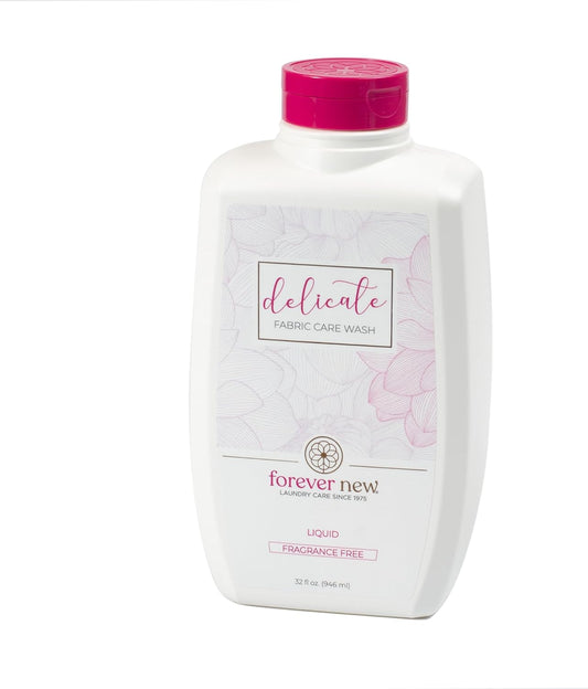 FOREVER NEW Liquid Laundry Detergent - Fabric Care Wash - Unscented, 32 Fl Oz - NestledHome