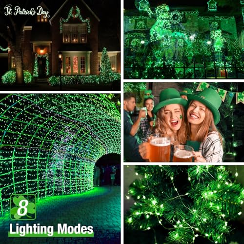 4 Pack St Patricks Day Fairy Lights (4 Count)