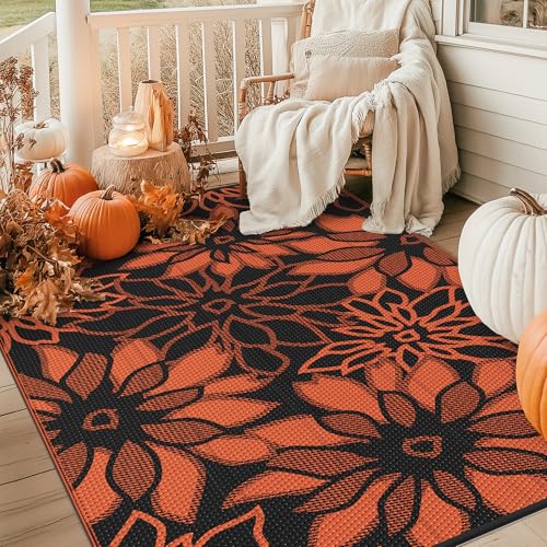 Outdoor Rug Waterproof for Patio Decor (54 Sq Ft)