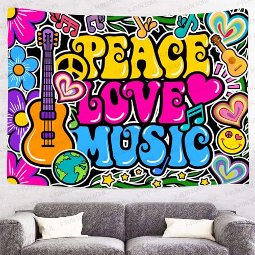 70s Music Tapestries Groovy Tapestry