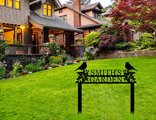 Personalized Garden Stake Metal Signs