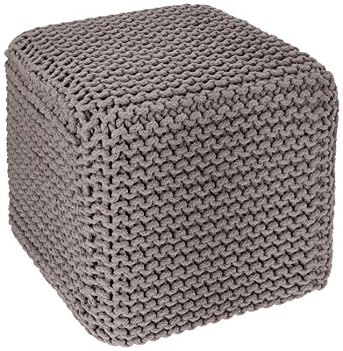 REDEARTH Cube Hand Knitted Pouf
