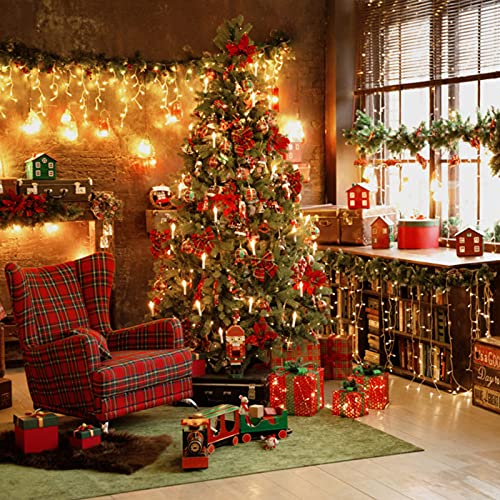 200 LED Icicle Lights for Outside (19.6 Foot)