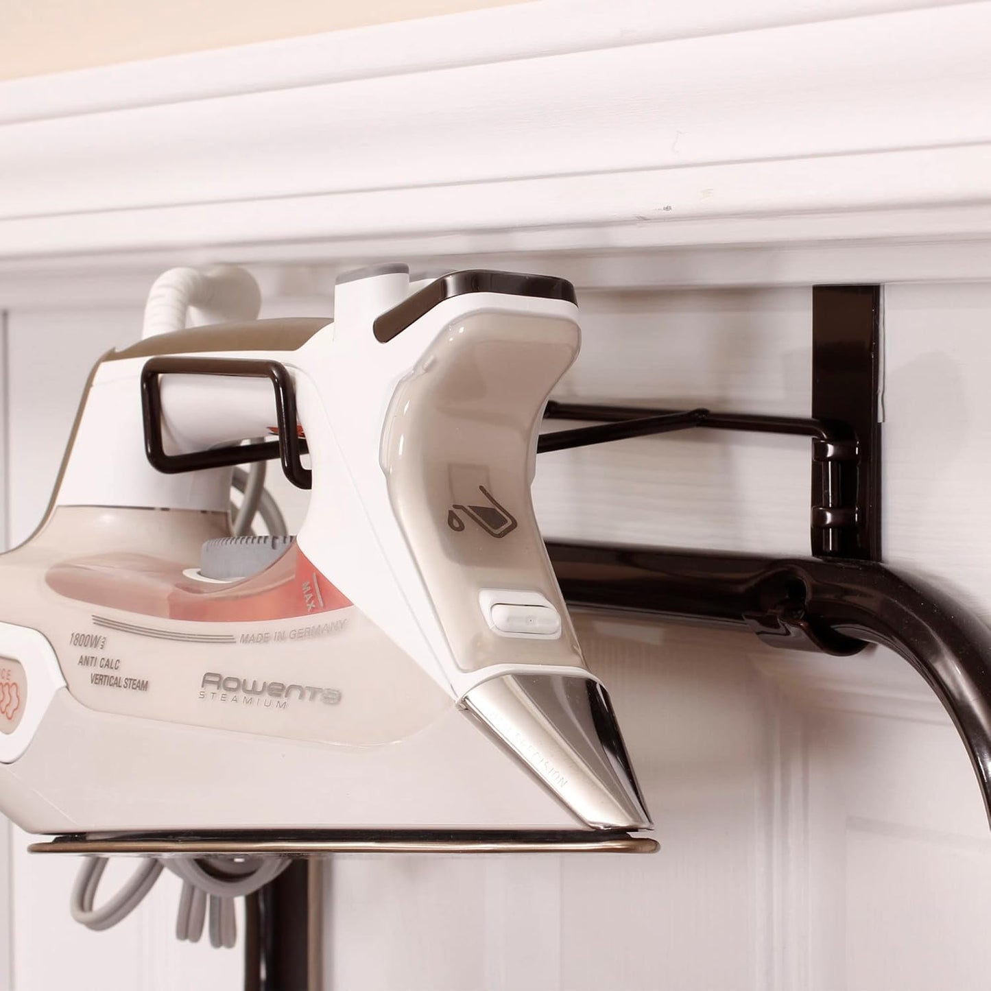 Household Essentials Over-The-Door Steeltop Ironing Board - NestledHome