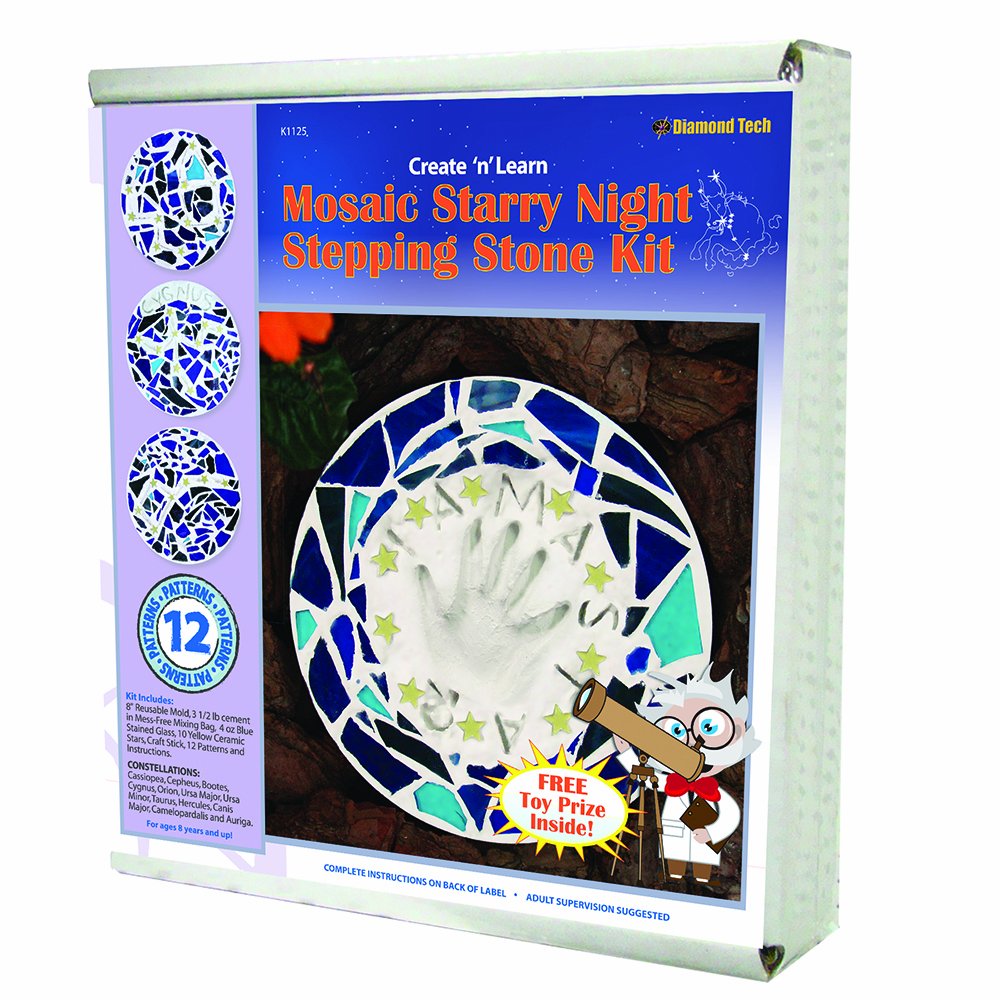 Create N Learn Mosaic Stepping Stone Kit