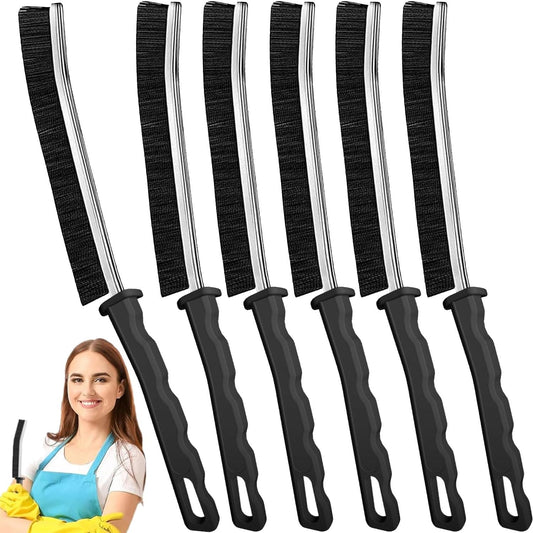 Crevice Cleaning Brush,New Multifunctional Cleaning Brush Tool, Bathroom Gap Brush, Home, Kitchen, Bathroom, Window, Vehicle, Faucets, Toilet,6Pcs - NestledHome
