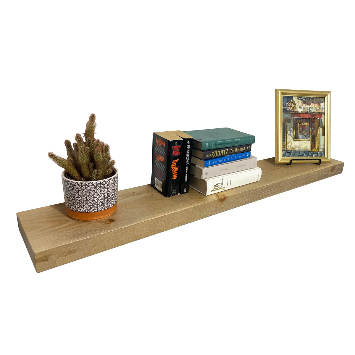 60 inch Wooden Floating Shelves for Wall
