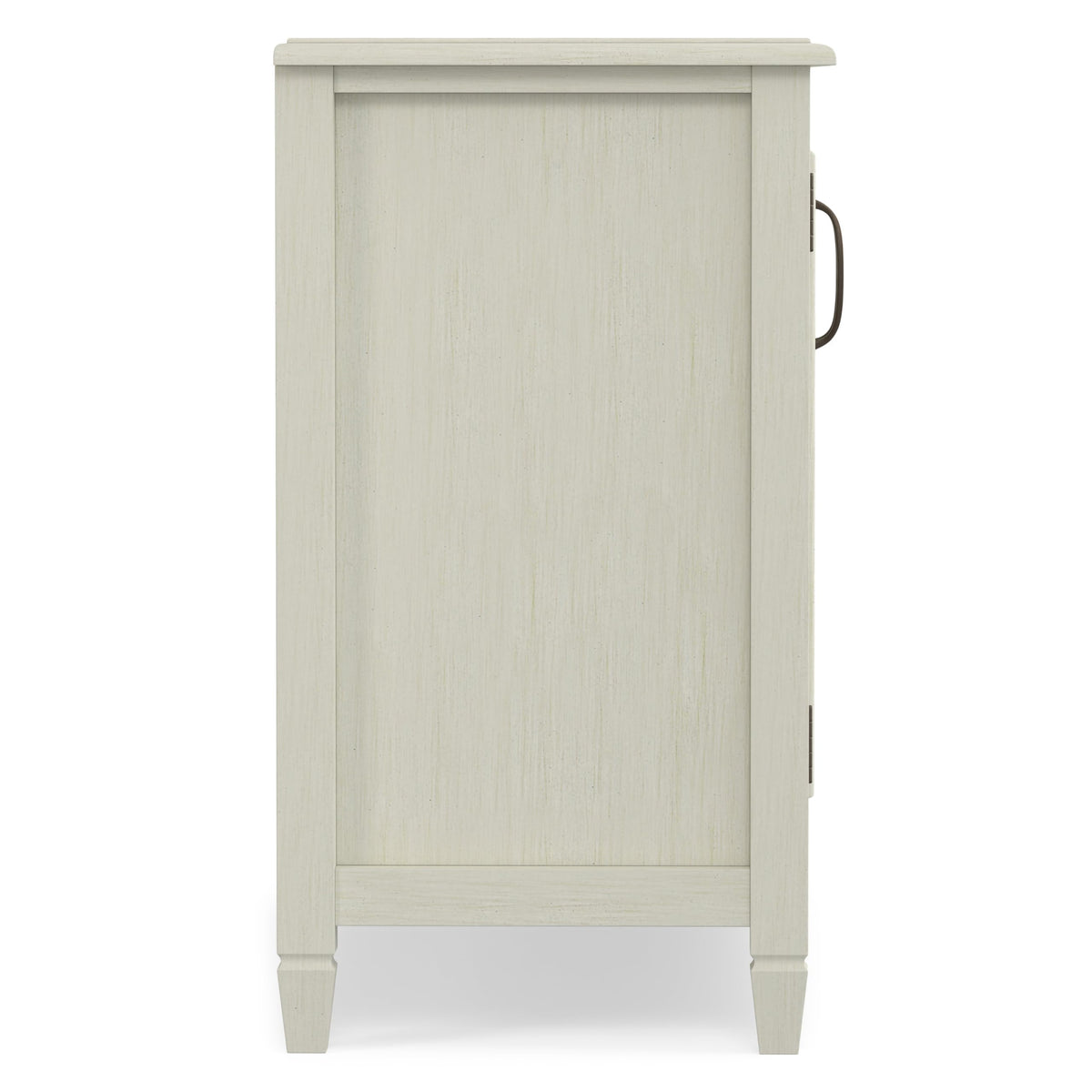 Connaught 46" Wide Solid Wood Low Cabinet in Antique White
