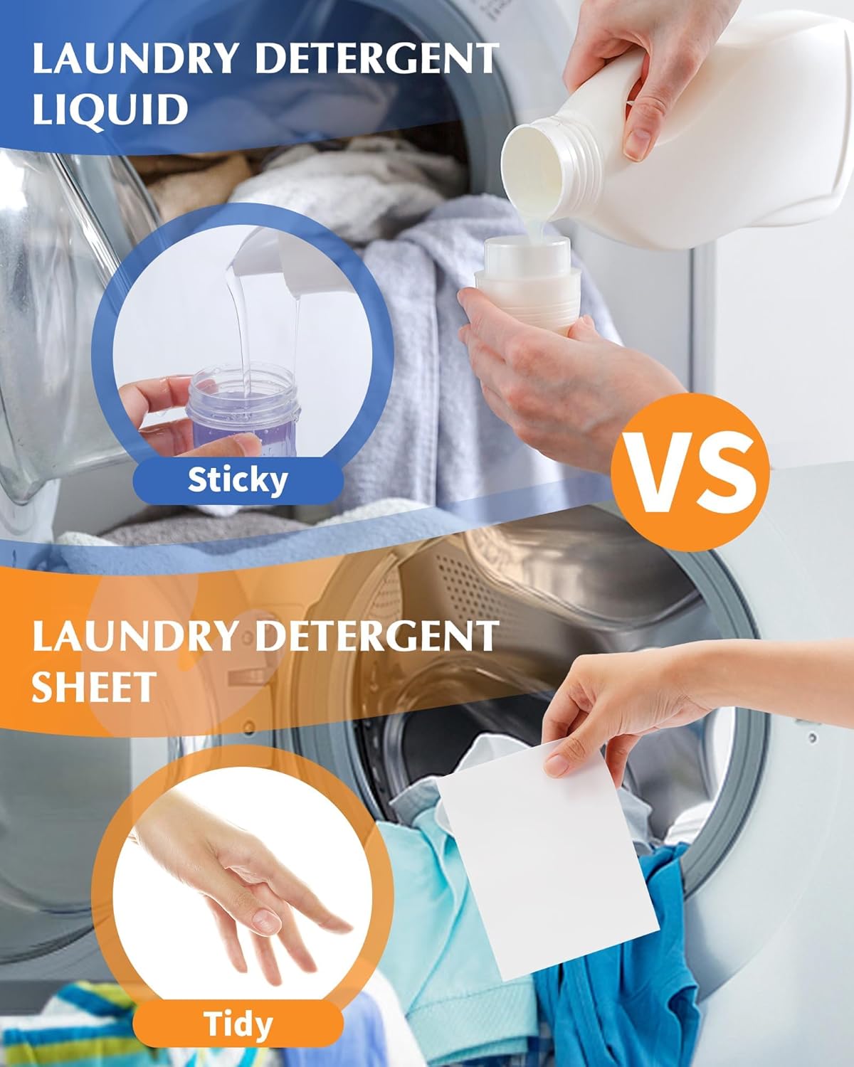 Laundry Detergent Sheets - 240 Loads, Hypoallergenic,Deep Cleaning, Fresh Linen Scent, Plastic-Free, Eco-Conscious,Paraben-Free,Fast Dissolve, Perfect for Home,Dorms,Travel,Camping,College Essentials - NestledHome