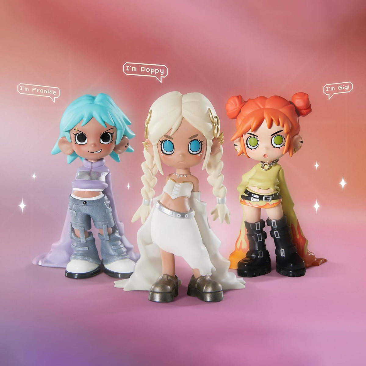 POP MART Lil Peach Riot Loading Series Figures, 12PCs Blind Box Figures, Random Design Action Figures Collectible Toys Home Decorations, Holiday Birthday Gifts, Whole Set