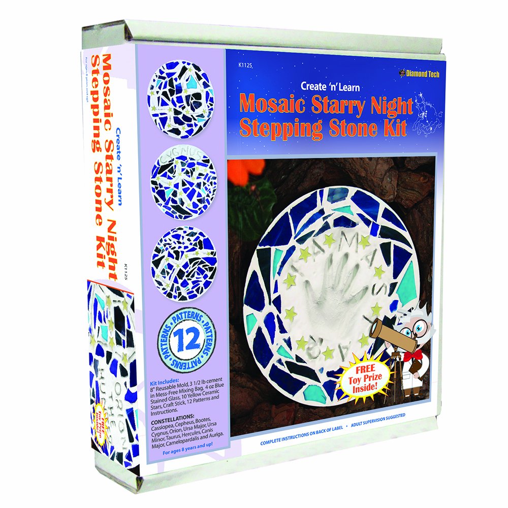 Create N Learn Mosaic Stepping Stone Kit