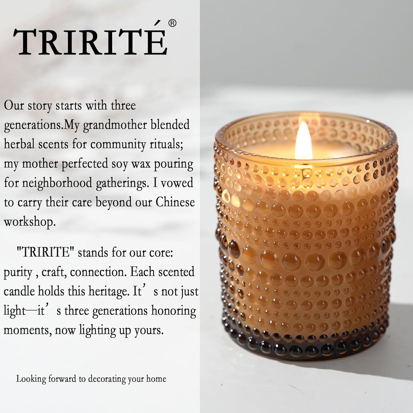 Scented Candles, Soy Scented Candle for Home Large Jar Candles, Over 25 Hours Christmas Candles Ideal Holiday Gift - NestledHome