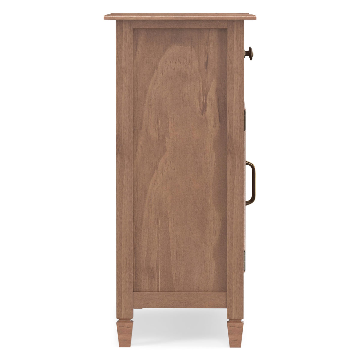 Connaught 40" Solid Wood Cabinet in Medium Saddle Brown