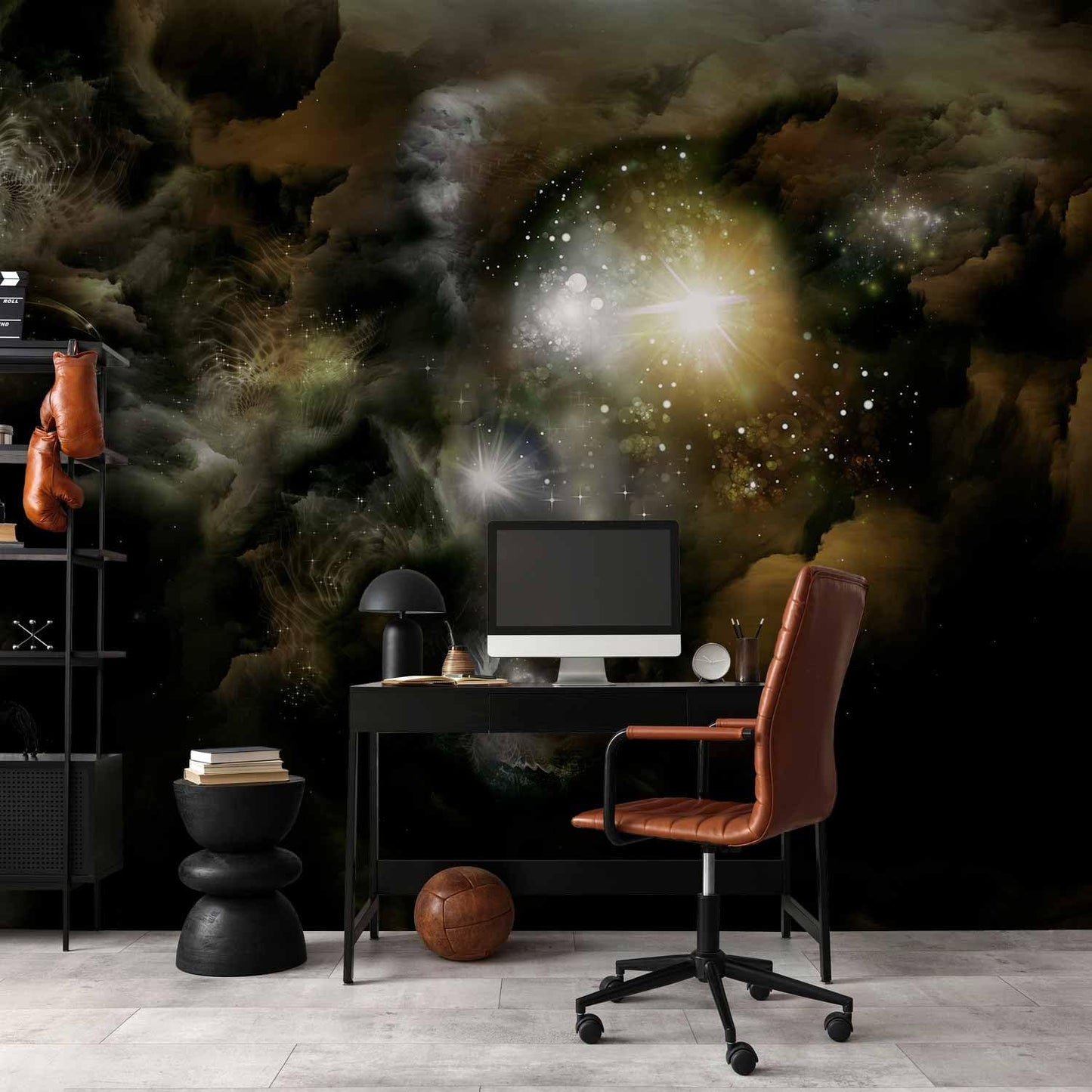 artgeist Wall Mural Cosmos Galaxy 96x69 in - Peel and Stick Self-Adhesive Wallpaper Removable Large Sticker Foil Wall Decor Print Picture Image Design n-A-0027-a-b