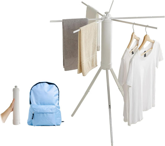 JOOM Clothes Drying Rack Portable Foldable - Drying Rack Clothing Space Saving,Collapsible Drying Rack for Laundry,Travel,Indoor,Outdoor. Folding Clothing Rack Home and Travell (Small Rack) - NestledHome