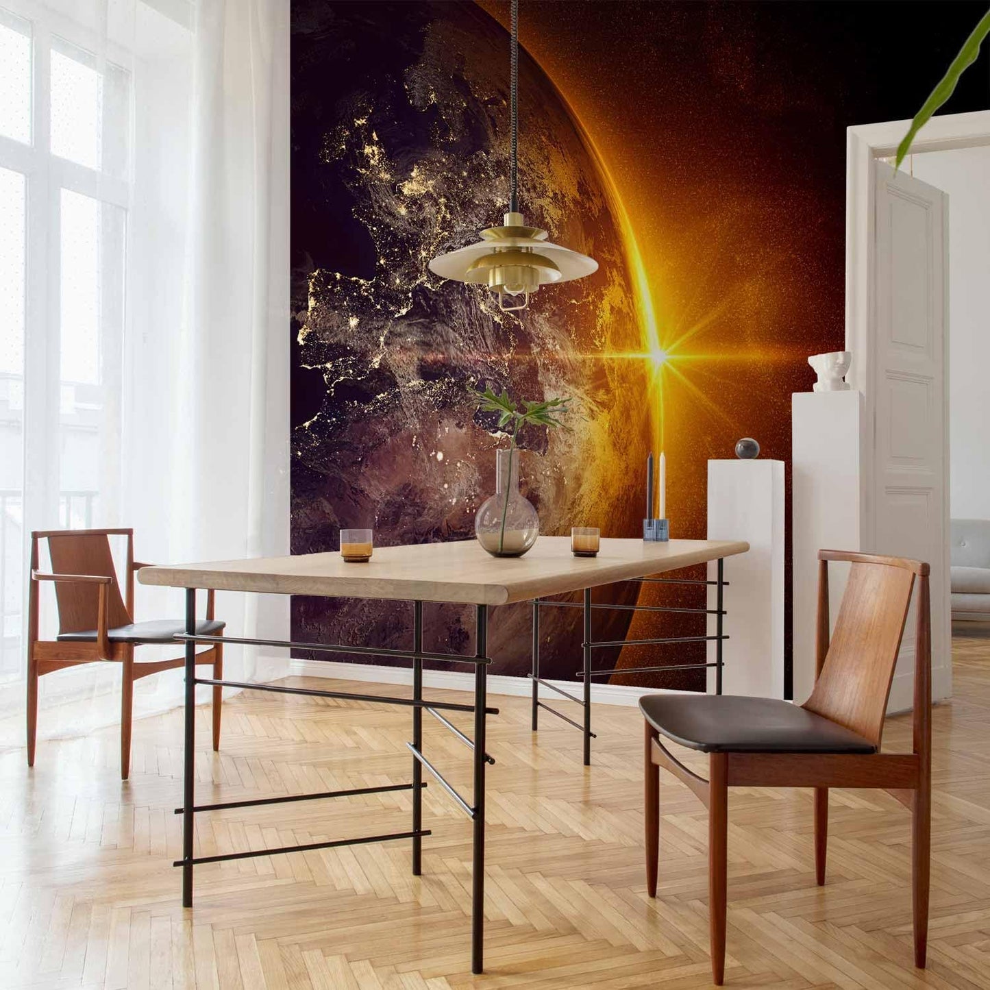 artgeist Wall Mural Cosmos Galaxy 197x138 in - XXL Non-Woven Wallpaper Fleece Wall Decor Photo Print Picture Image Design Home n-B-0003-a-a