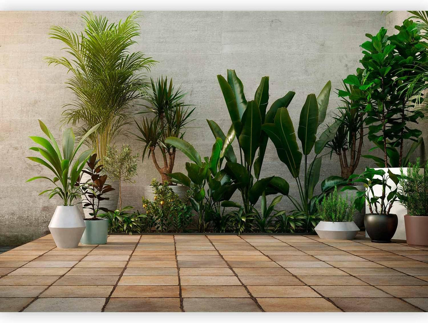 artgeist Premium Wall Mural Nature 98x69 in - XXL Non-Woven Wallpaper Fleece Wall Decor Photo Print Picture Image Design Botanics Plants 3D Effect b-B-0600-a-a