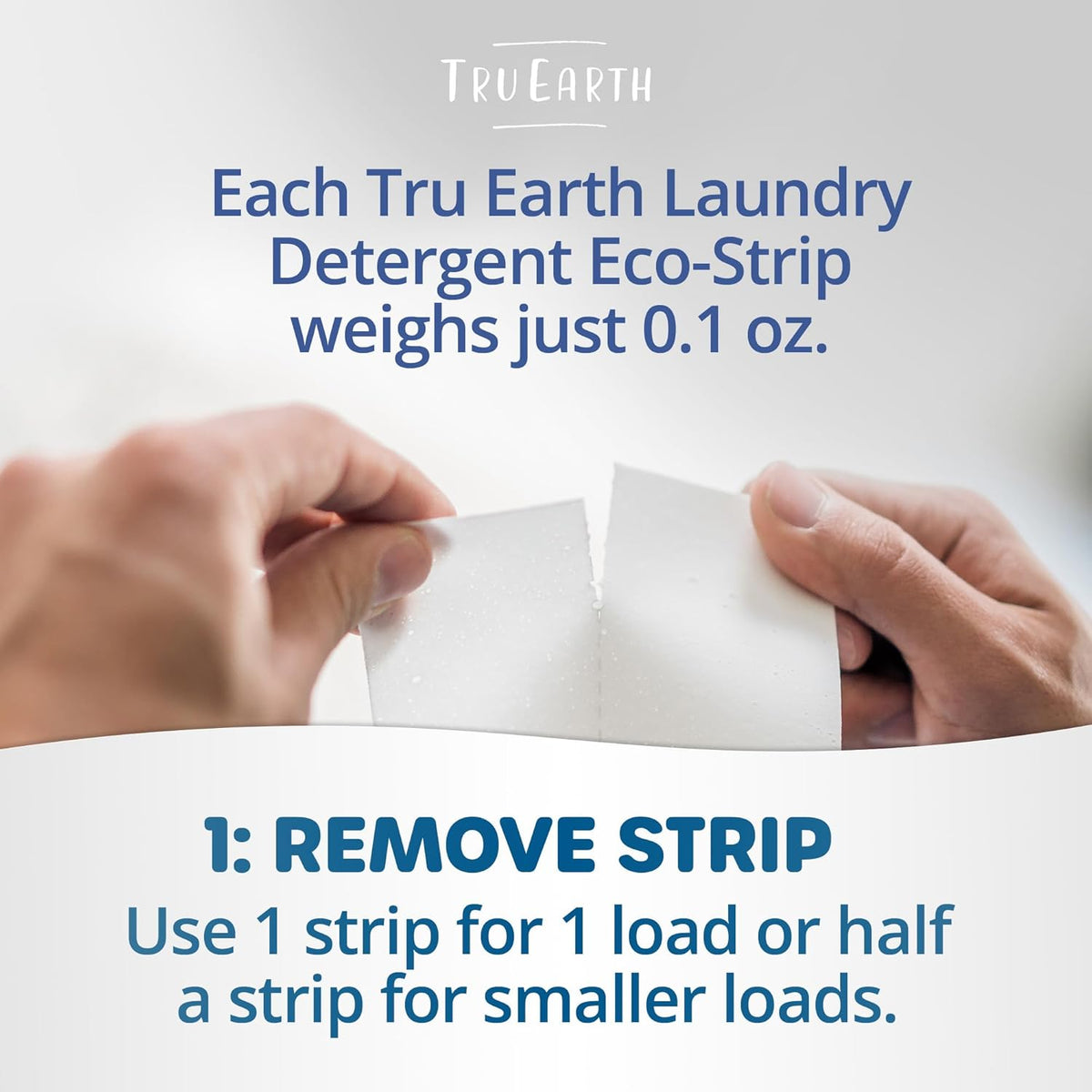 Tru Earth Platinum - Heavy Duty Laundry Detergent Sheets - Up to 64 Loads (32 Count), Fresh Linen Scent - Ultra-Concentrated Formula - Eco-Friendly Laundry Sheets - NestledHome