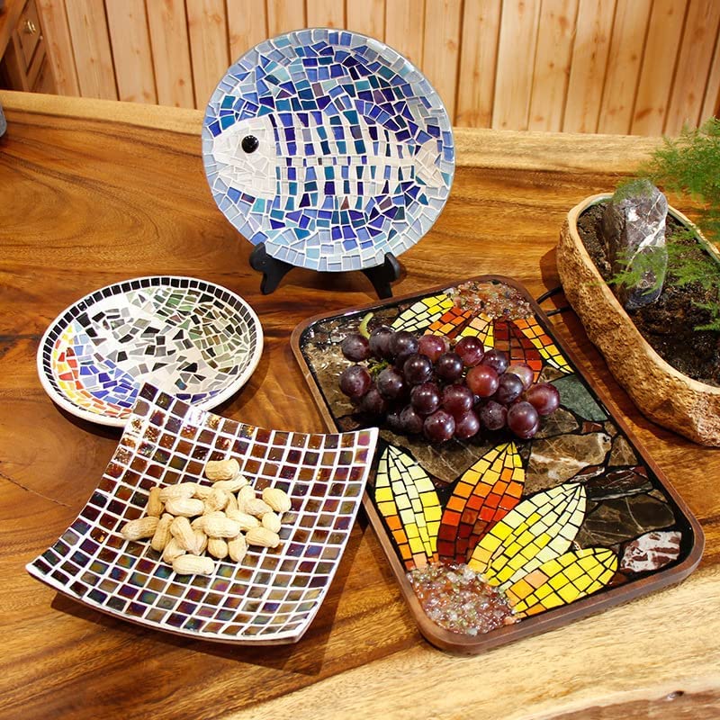 1.1 LB Irregular Crystal Mosaic Tiles