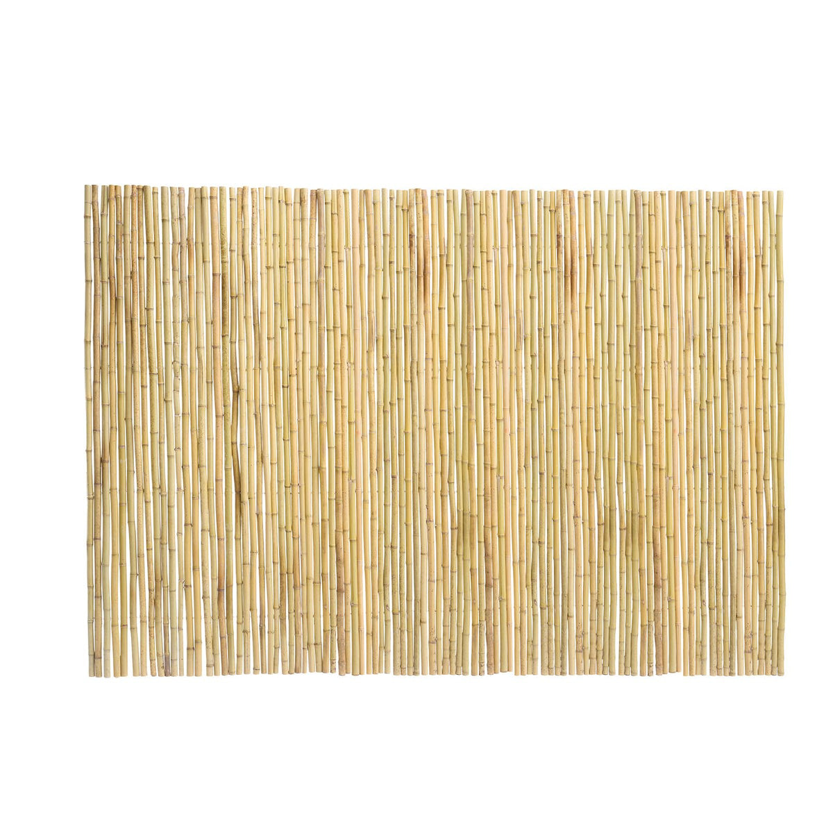 Natural Rolled Bamboo Fence (48 Sq Ft)