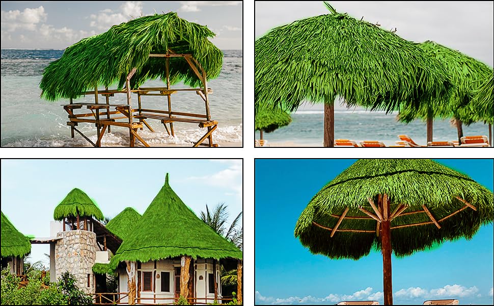 Tiki Straw Roof Thatch