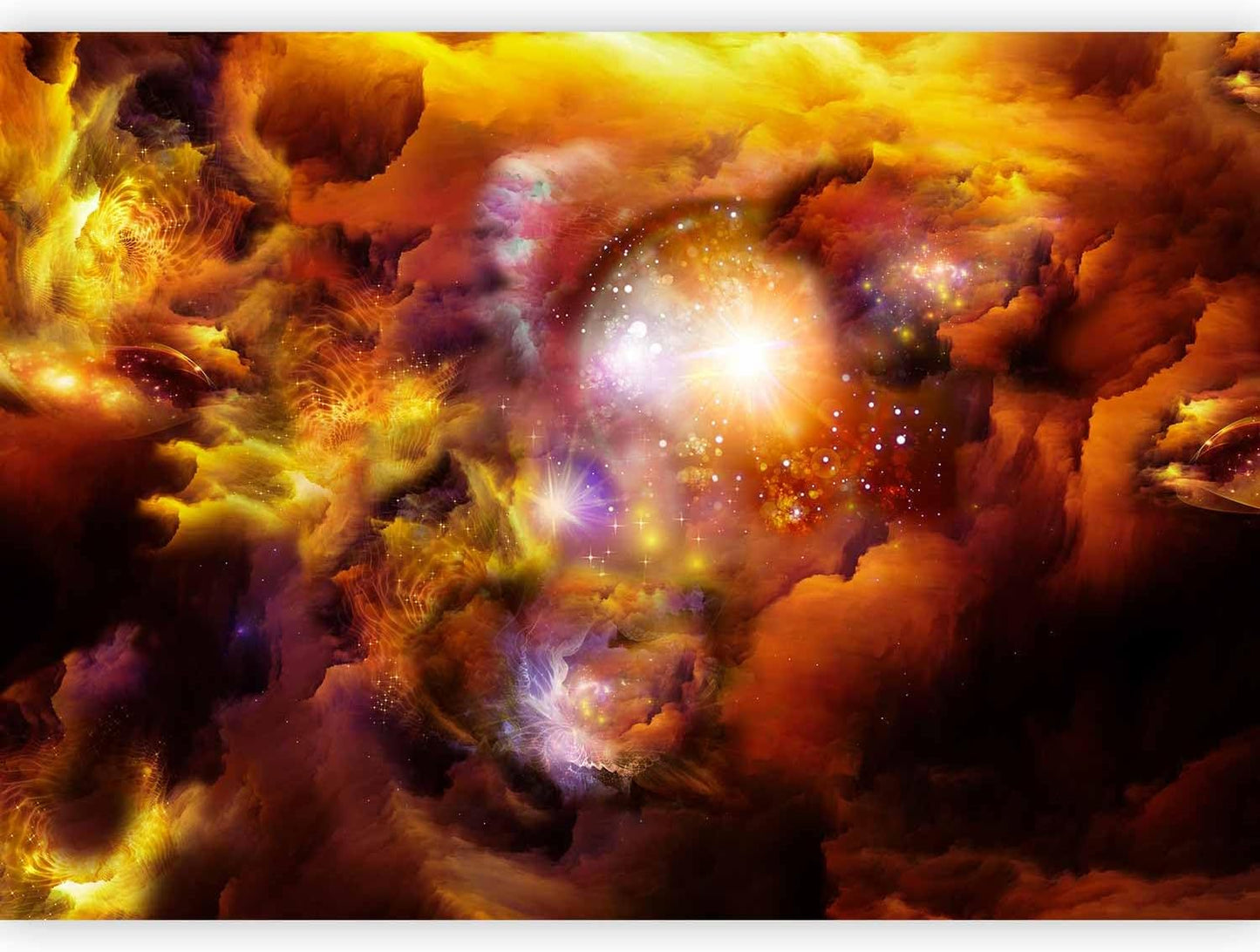 artgeist Premium Wall Mural Cosmos Galaxy 157x110 in - XXL Non-Woven Wallpaper Fleece Wall Decor Photo Print Picture Image Design Home n-A-0027-a-d