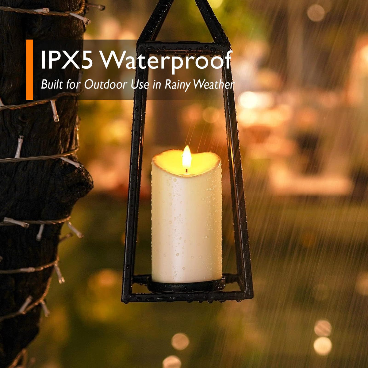 3x6 Waterproof Flameless Candles