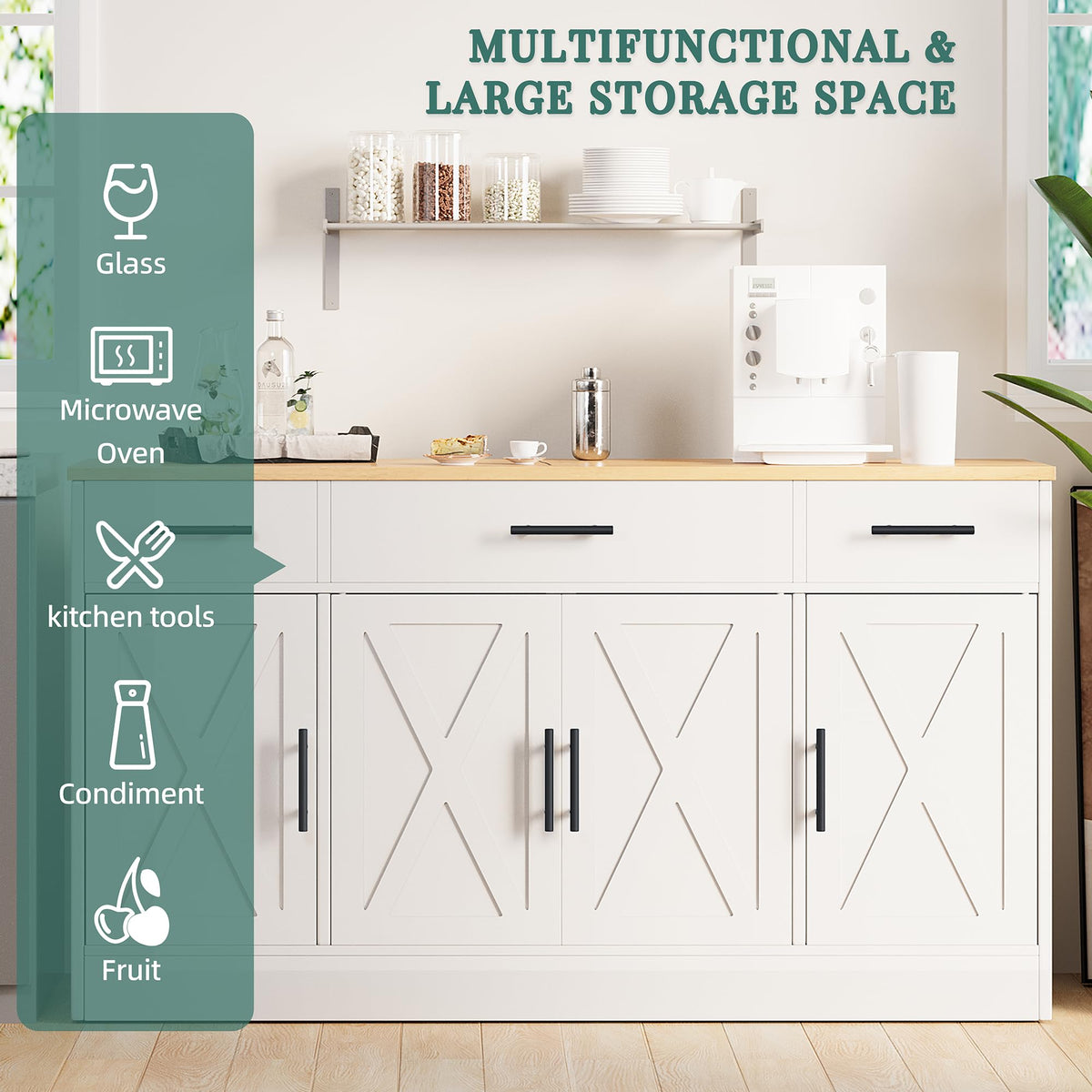 Buffet Cabinet with Storage