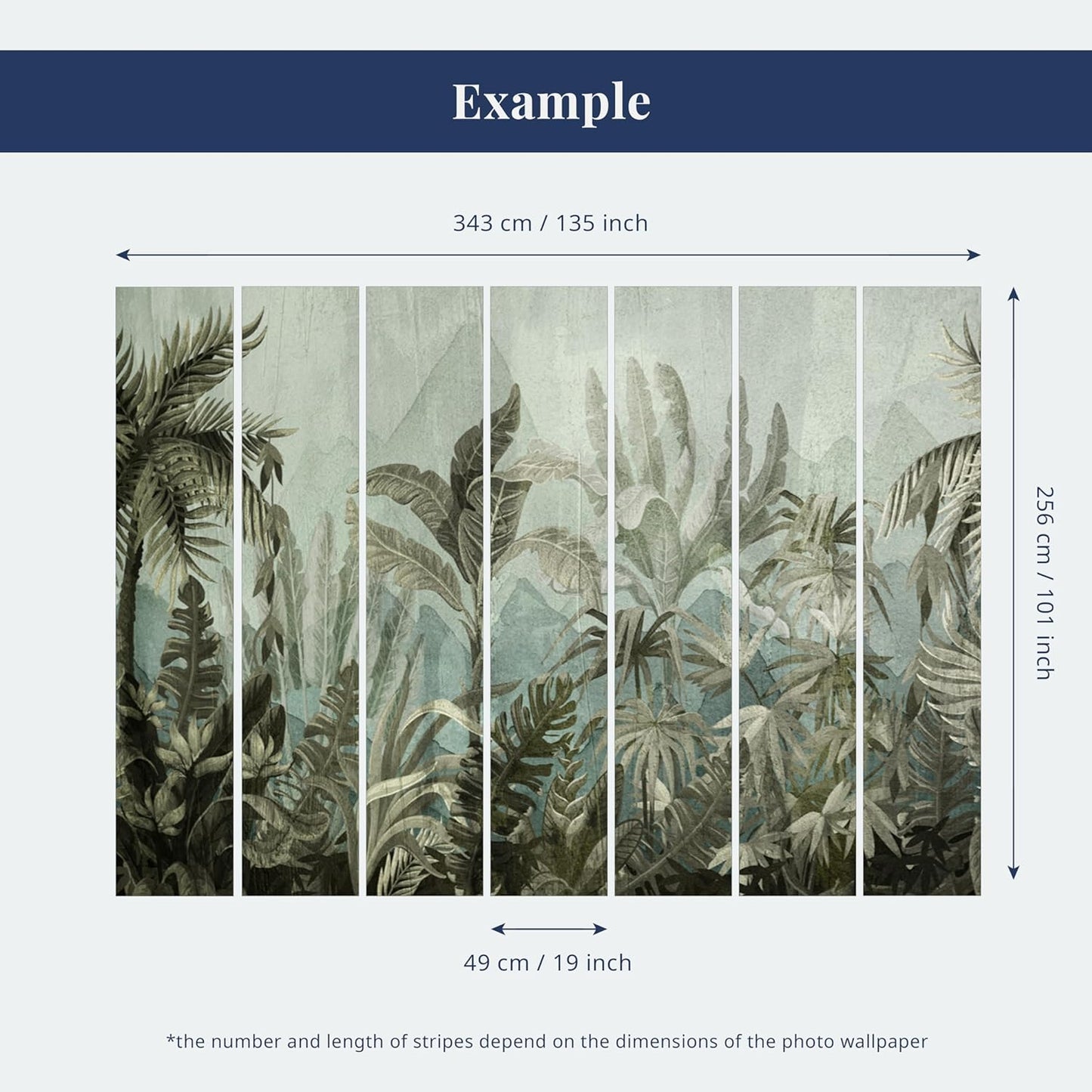 artgeist Premium Wall Mural Nature 98x69 in - XXL Non-Woven Wallpaper Fleece Wall Decor Photo Print Picture Image Design Botanics Plants 3D Effect b-B-0600-a-a