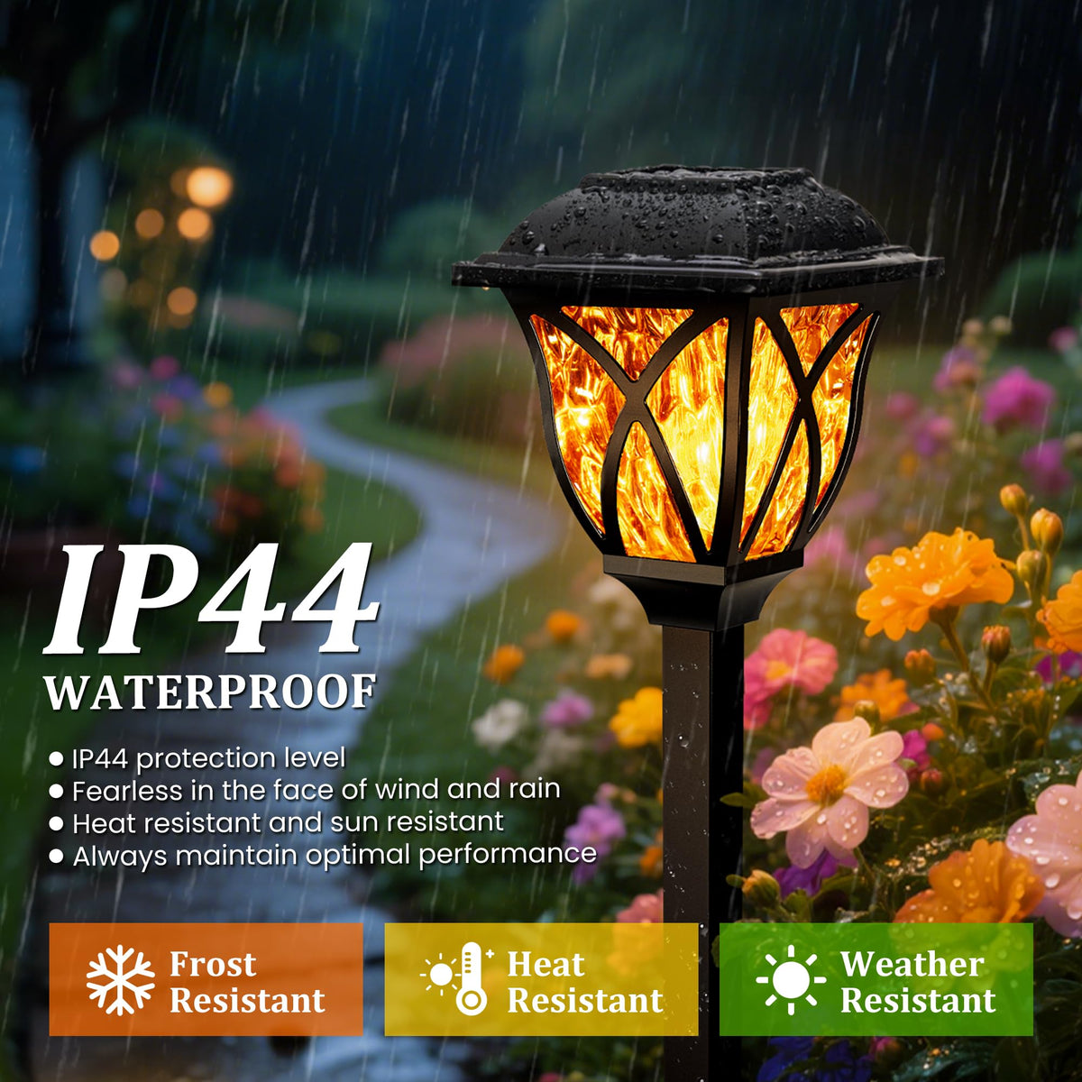 Solar Lights Outdoor Waterproof (8 Count)